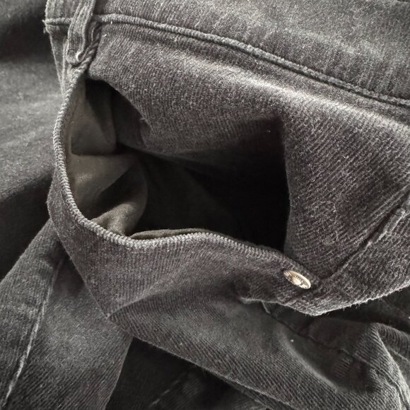 J. Jill Corduroy Pull‎ On Pants Womens 4X Black Cotton Spandex Stretch PT-2410 - Picture 5 of 8